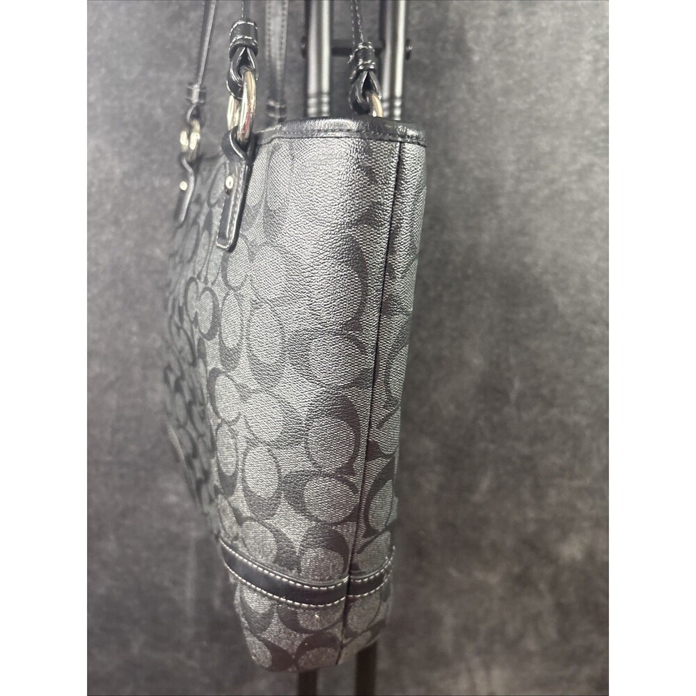 Coach Tote Bag Signature F18917 Gray - Picture 12 of 16